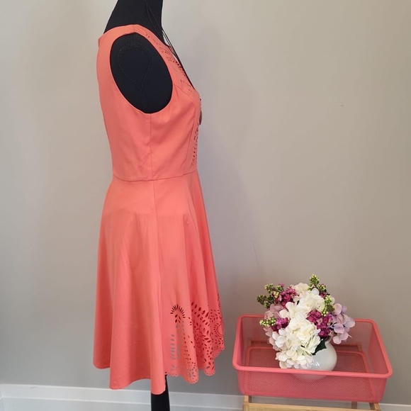 Beautiful Orange Dress - Picture 2 of 5